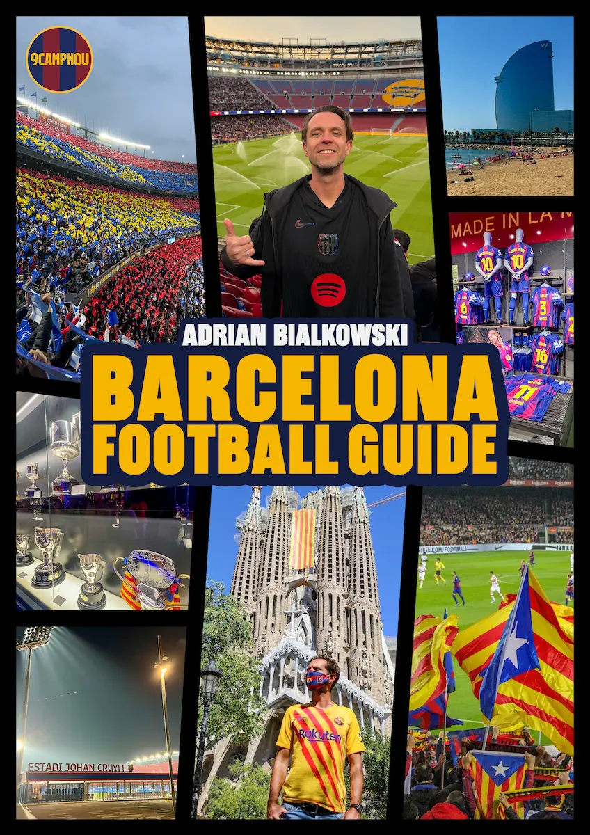 Barcelona Football Guide Ebook Cover