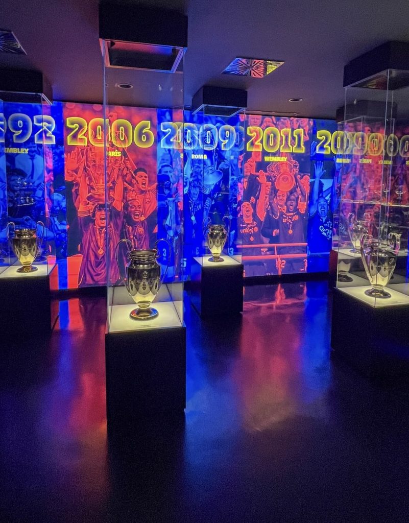 Wejście na Barça Immersive Tour — muzeum FC Barcelony