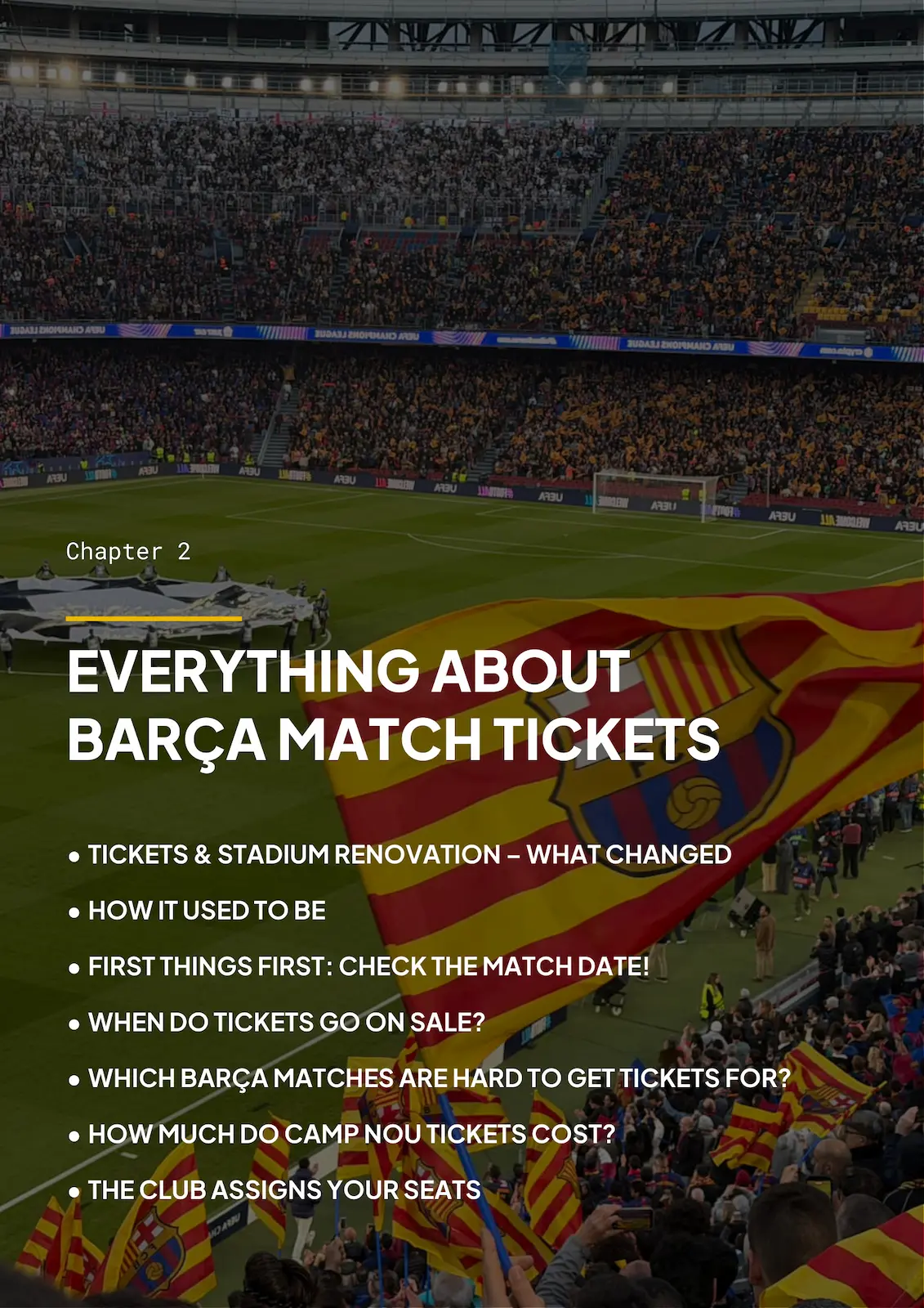 Where to Buy FC Barcelona Match Tickets